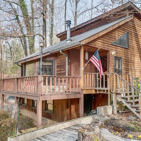 Charming Cabin With Fire Pit And Decks About 7 Mi To Helen Sautee Nacoochee Eksteriør bilde