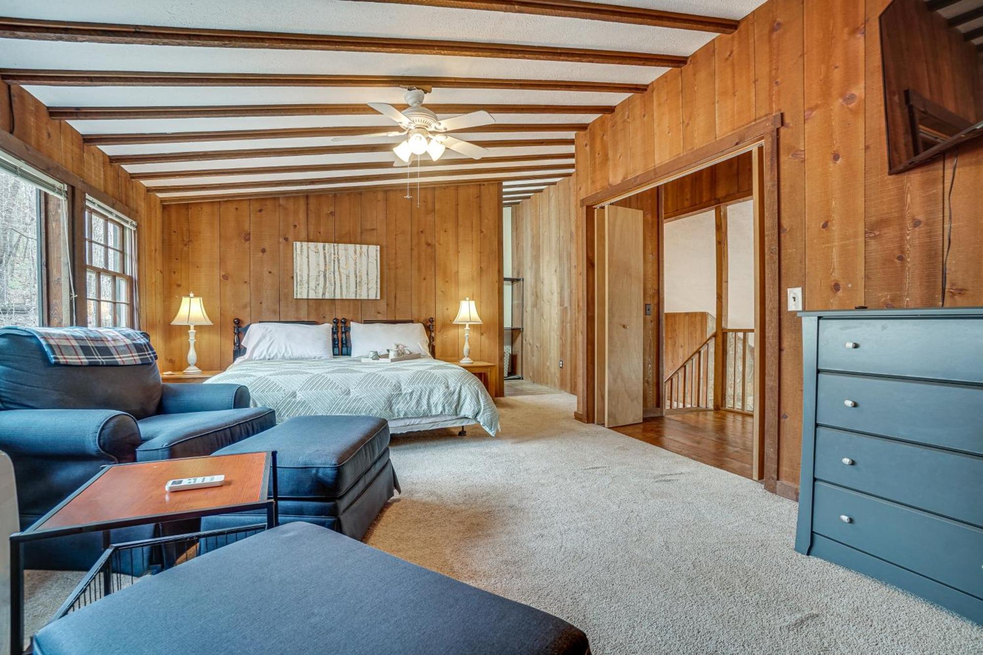 Charming Cabin With Fire Pit And Decks About 7 Mi To Helen Sautee Nacoochee Eksteriør bilde